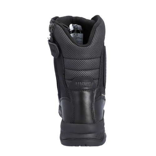 Magnum Strike Force 8.0 Waterproof Black Non-Safety Boots Side-Zip