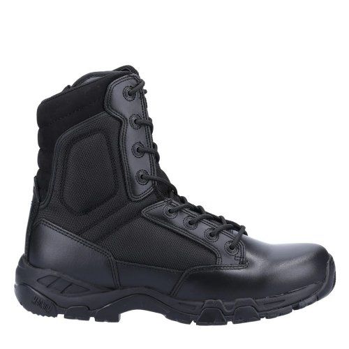 Magnum Viper Pro 8.0 Size-Zip Metal Free Uniform Non-Safety Boots Black