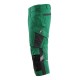 Mascot Safe Unique Altona 3/4 Length Pants With Kneepad Pockets - Green/black