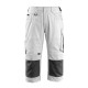 Mascot Safe Unique Altona 3/4 Length Pants With Kneepad Pockets - White/dark Anthracite