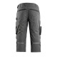 Mascot Safe Unique Altona 3/4 Length Pants With Kneepad Pockets - Dark Anthracite/black