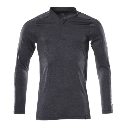 Mascot Accelerate 18081 Polo Shirt Long-sleeved Dark Navy Flecked