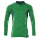 Mascot Accelerate 18081 Polo Shirt Long-sleeved Grass Green Flecked Green