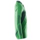 Mascot Accelerate 18081 Polo Shirt Long-sleeved Grass Green Flecked Green