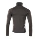 Mascot Accelerate 18103 Fleece Jumper With Zipper Dark Anthracite Black