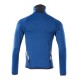 Mascot Accelerate 18103 Fleece Jumper With Zipper Azure Blue Dark Navy