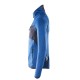Mascot Accelerate 18103 Fleece Jumper With Zipper Azure Blue Dark Navy