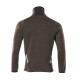 Mascot Accelerate 18105 Knitted Jumper With Zipper Dark Anthracite Black