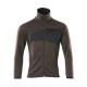 Mascot Accelerate 18105 Knitted Jumper With Zipper Dark Anthracite Black