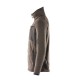 Mascot Accelerate 18105 Knitted Jumper With Zipper Dark Anthracite Black