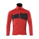 Mascot Accelerate 18105 Knitted Jumper With Zipper Traffic Red Black