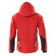 Mascot Accelerate 18301 Outer Shell Jacket Traffic Red Black