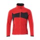 Mascot Accelerate 18303 Fleece Jacket Traffic Red Black