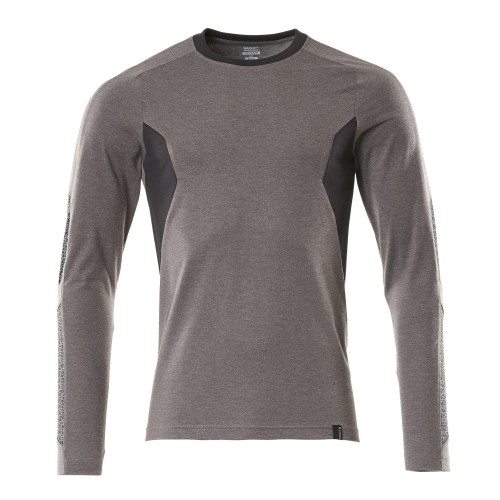 Mascot Accelerate 18381 T-shirt Long-sleeved Dark Anthracite Black