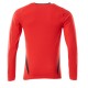 Mascot Accelerate 18381 T-shirt Long-sleeved Traffic Red Black