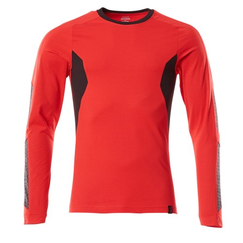 Mascot Accelerate 18381 T-shirt Long-sleeved Traffic Red Black