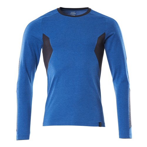 Mascot Accelerate 18381 T-shirt Long-sleeved Azure Blue Dark Navy