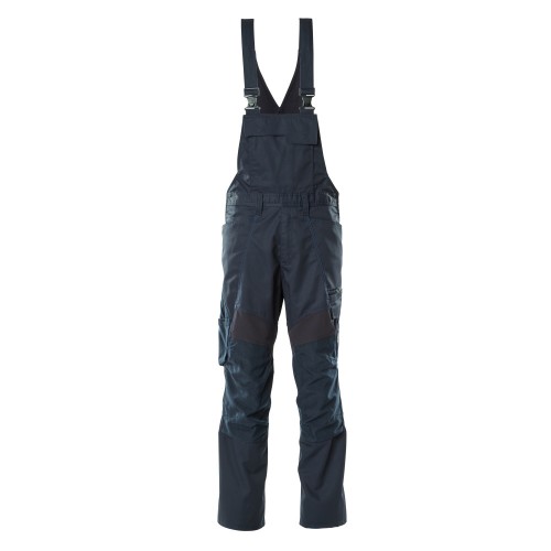 Mascot Accelerate 18569 Bib & Brace With Kneepad Pockets - Dark Navy