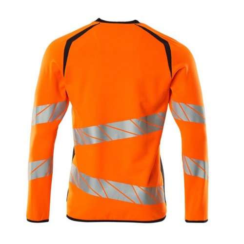 Mascot Accelerate 19084 Sweatshirt Hi-Vis Orange Dark Navy
