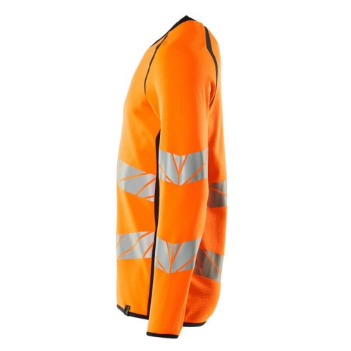 Mascot Accelerate 19084 Sweatshirt Hi-Vis Orange Dark Navy