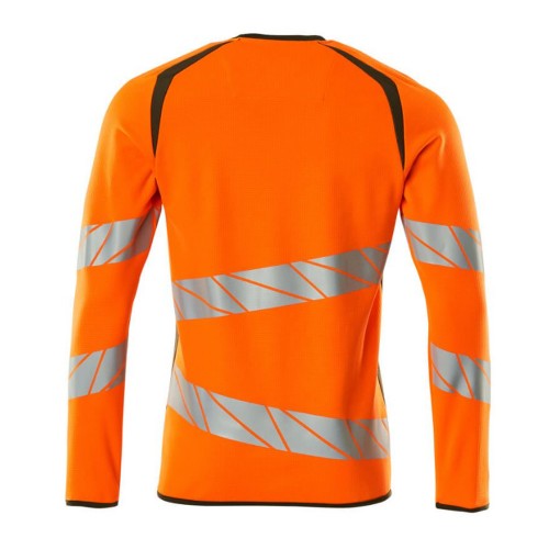 Mascot Accelerate 19084 Sweatshirt Hi-Vis Orange Moss Green