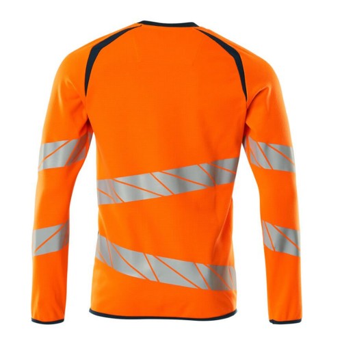 Mascot Accelerate 19084 Sweatshirt Hi-Vis Orange Dark Petroleum