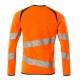 Mascot Accelerate 19084 Sweatshirt Hi-Vis Orange Dark Petroleum