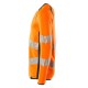 Mascot Accelerate 19084 Sweatshirt Hi-Vis Orange Dark Petroleum