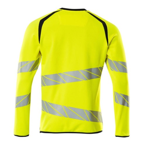 Mascot Accelerate 19084 Sweatshirt Hi-Vis Yellow Dark Navy