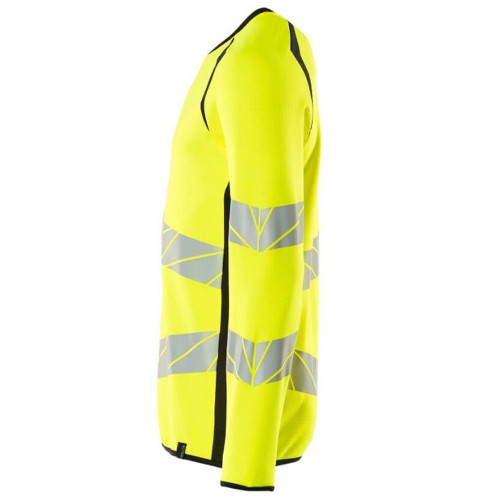 Mascot Accelerate 19084 Sweatshirt Hi-Vis Yellow Dark Navy