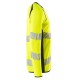 Mascot Accelerate 19084 Sweatshirt Hi-Vis Yellow Dark Navy