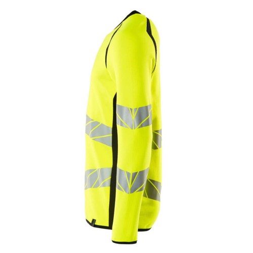 Mascot Accelerate 19084 Sweatshirt Hi-Vis Yellow Black