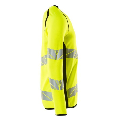 Mascot Accelerate 19084 Sweatshirt Hi-Vis Yellow Black