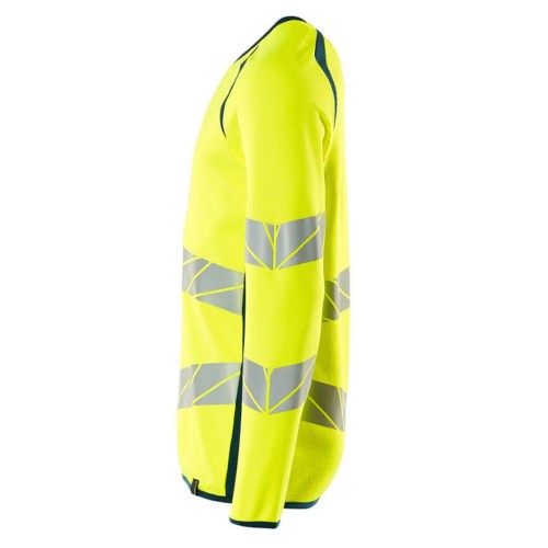 Mascot Accelerate 19084 Sweatshirt Hi-Vis Yellow Dark Petroleum
