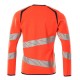 Mascot Accelerate 19084 Sweatshirt Hi-Vis Red Dark Navy