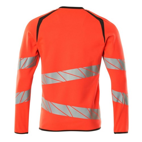 Mascot Accelerate 19084 Sweatshirt Hi-Vis Red Dark Anthracite