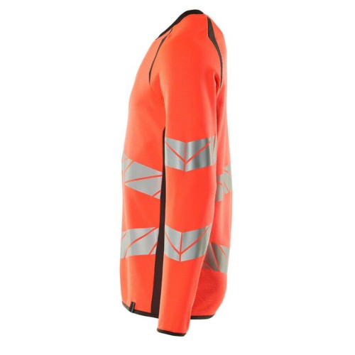 Mascot Accelerate 19084 Sweatshirt Hi-Vis Red Dark Anthracite