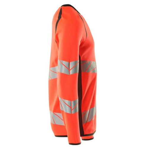 Mascot Accelerate 19084 Sweatshirt Hi-Vis Red Dark Anthracite