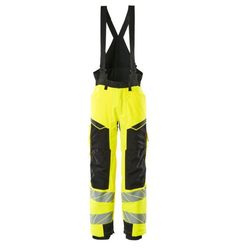 Mascot Accelerate 19090 Winter Trousers Hi-Vis Yellow Black