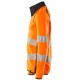 Mascot Accelerate 19184 Sweatshirt With Zipper Hi-Vis Orange Dark Navy