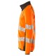 Mascot Accelerate 19184 Sweatshirt With Zipper Hi-Vis Orange Dark Anthracite