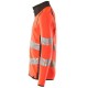 Mascot Accelerate 19184 Sweatshirt With Zipper Hi-Vis Red Dark Anthracite