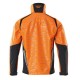 Mascot Accelerate 19202 Softshell Jacket Hi-Vis Orange Dark Navy