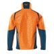 Mascot Accelerate 19202 Softshell Jacket Hi-Vis Orange Dark Petroleum