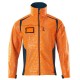 Mascot Accelerate 19202 Softshell Jacket Hi-Vis Orange Dark Petroleum