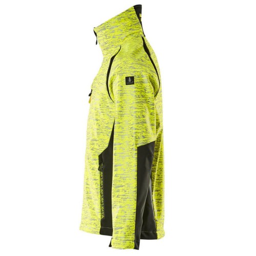 Mascot Accelerate 19202 Softshell Jacket Hi-Vis Yellow Black