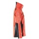 Mascot Accelerate 19202 Softshell Jacket Hi-Vis Red Dark Navy