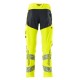 Mascot Accelerate 19479 Trousers with Kneepad Pockets Hi-Vis Yellow Dark Navy