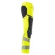Mascot Accelerate 19479 Trousers with Kneepad Pockets Hi-Vis Yellow Dark Navy