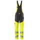 Mascot Accelerate 19569 Bib & Brace With Kneepad Pockets Hi-Vis Yellow Dark Navy